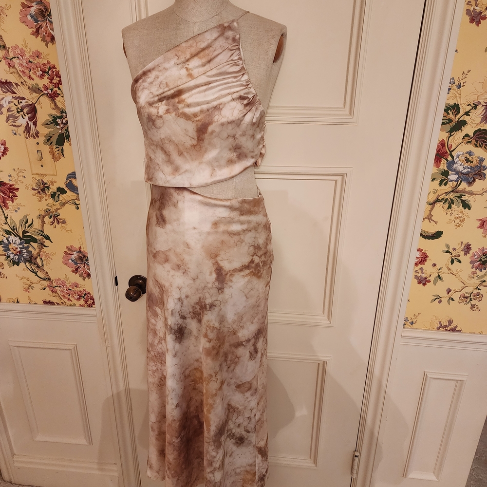Zara Champagne Satin Apparel
